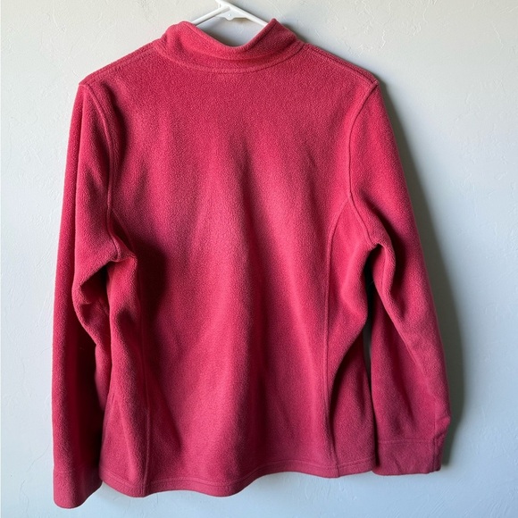 L.L. Bean Women's Pink Fleece Jacket - Picture 2 of 5
